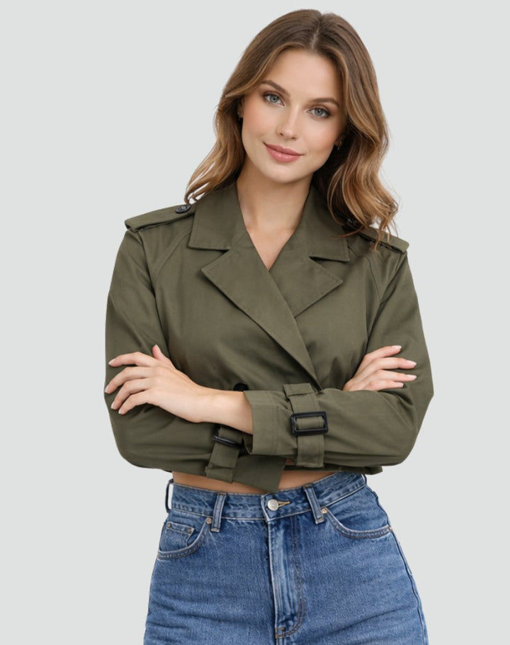 Marie-Pierre | Trench court ceinturé