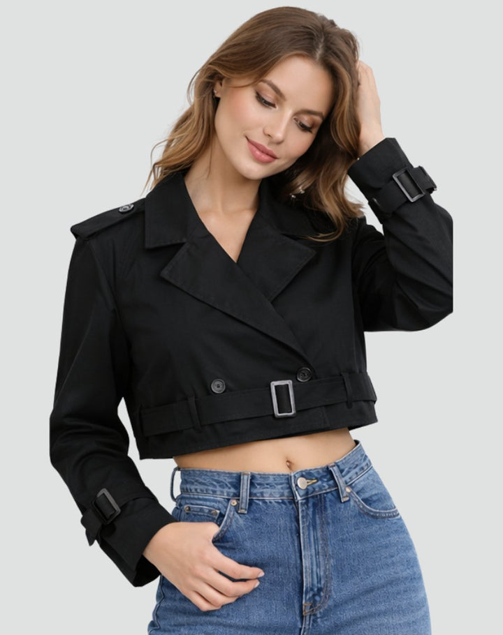Marie-Pierre | Trench court ceinturé