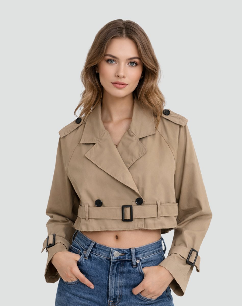 Marie-Pierre | Trench court ceinturé