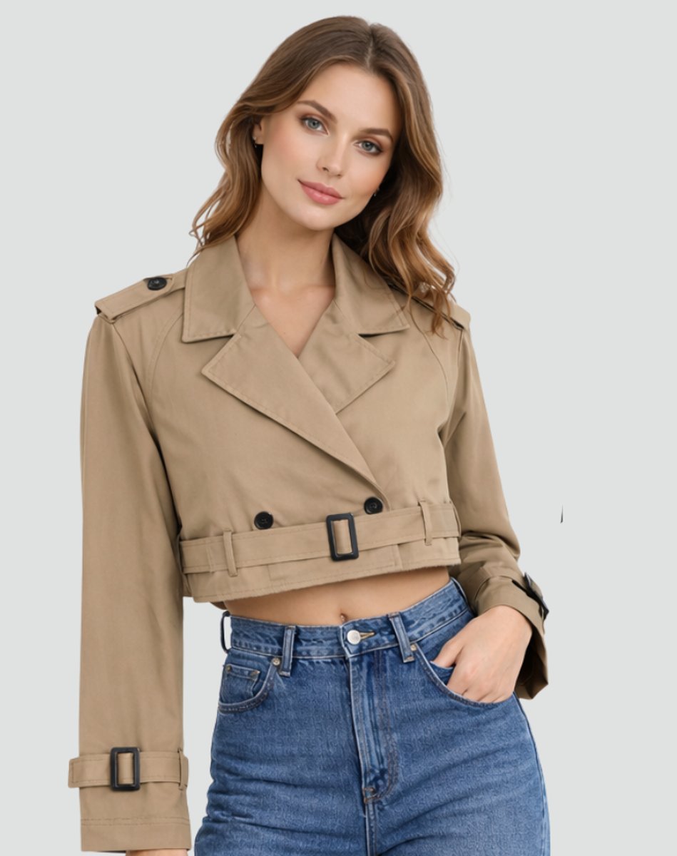 Marie-Pierre | Trench court ceinturé