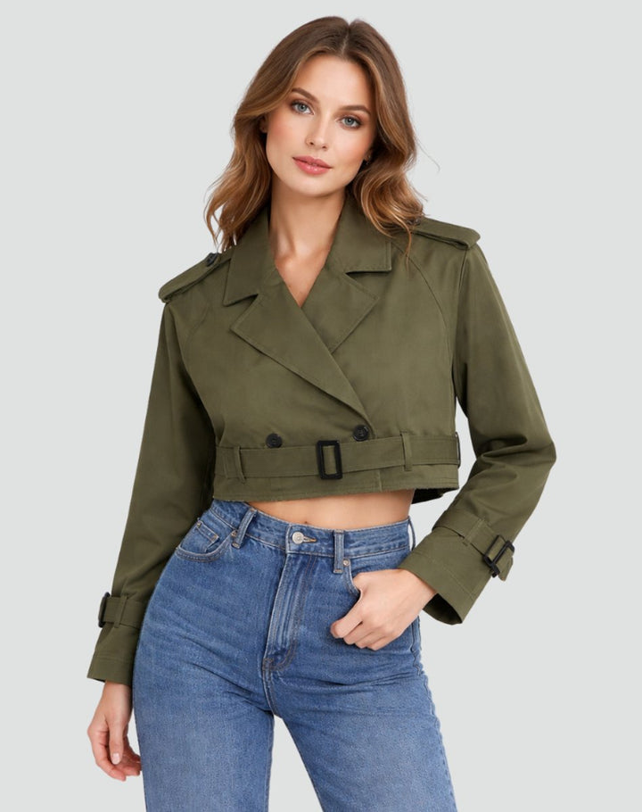 Marie-Pierre | Trench court ceinturé