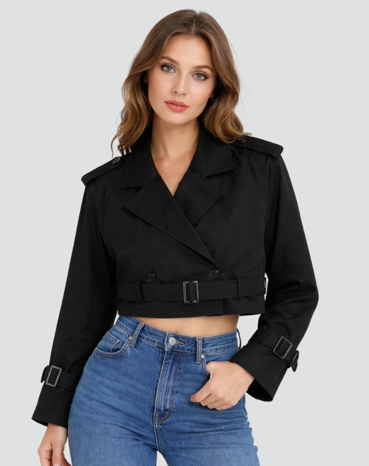 Marie-Pierre | Trench court ceinturé