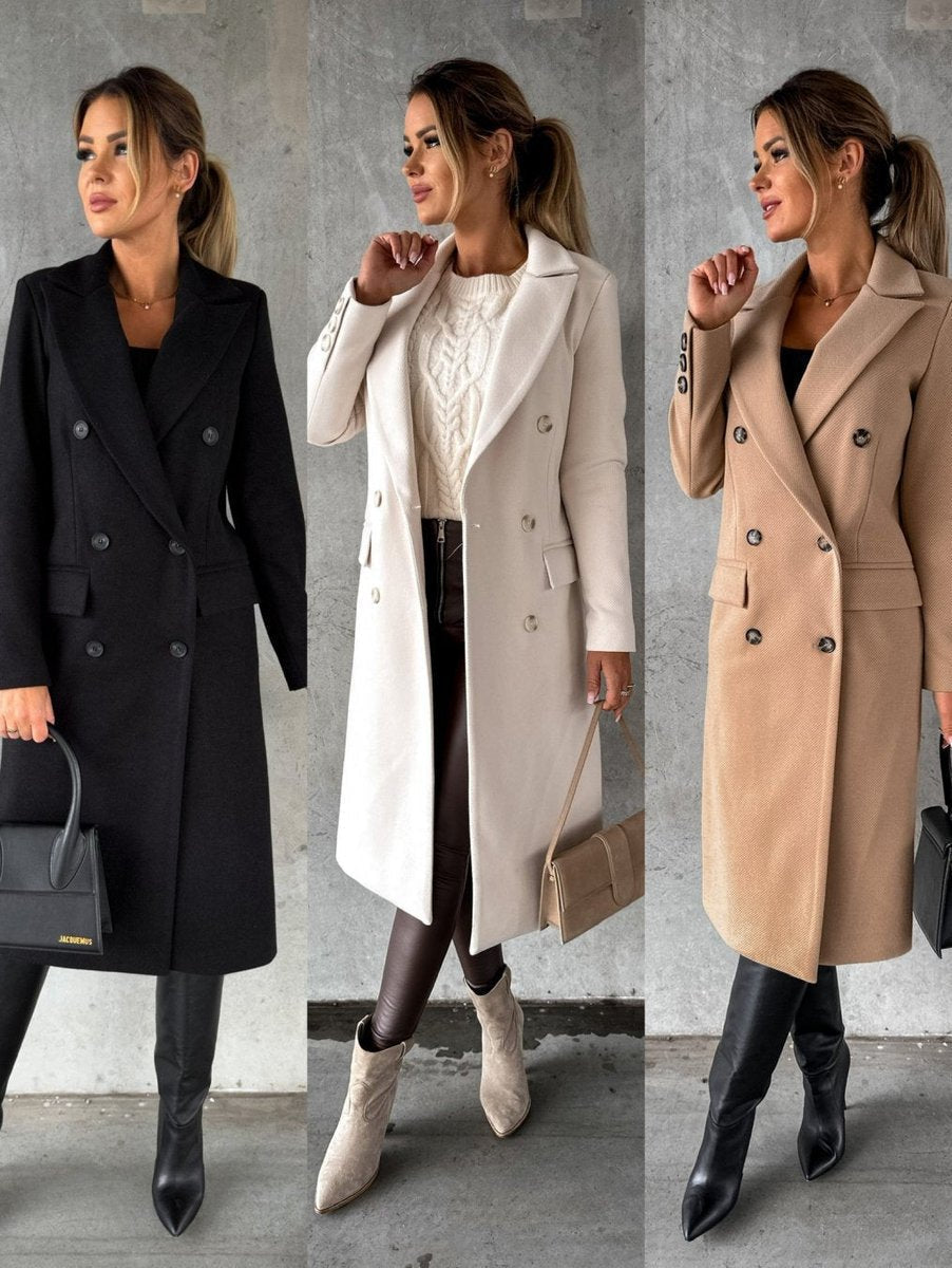 Lorraine | Manteau long croisé