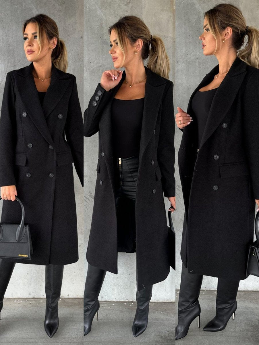 Lorraine | Manteau long croisé