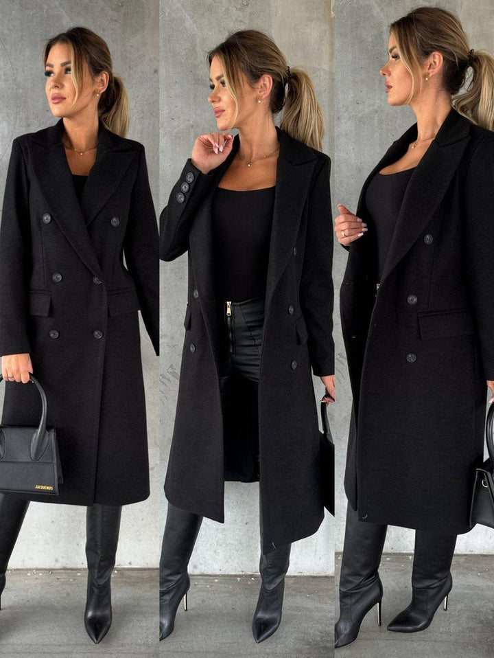 Lorraine | Manteau long croisé