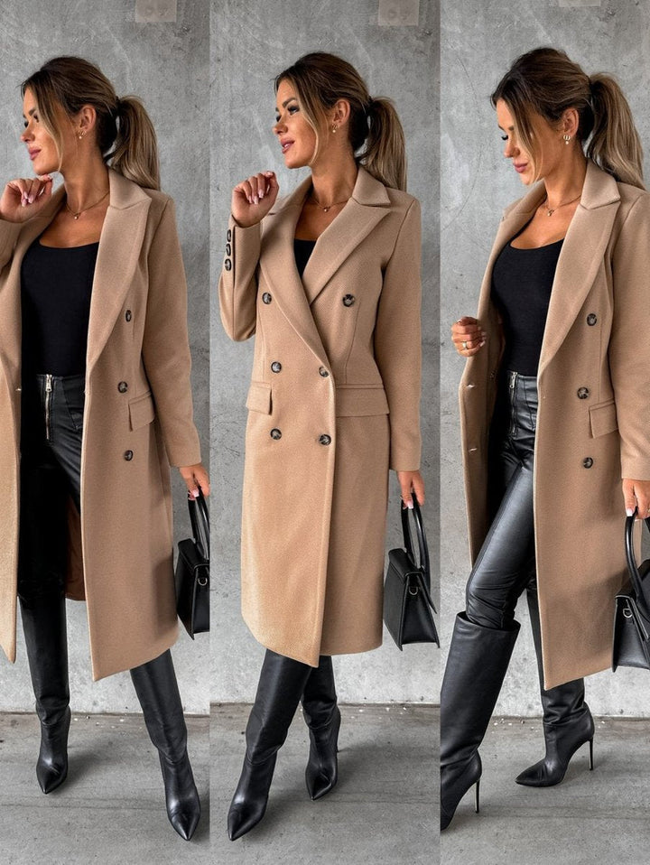 Lorraine | Manteau long croisé
