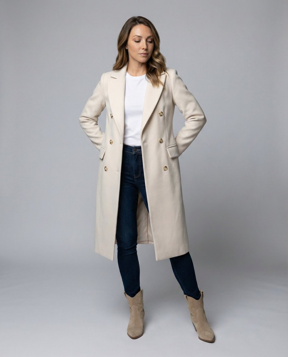Lorraine | Manteau long croisé
