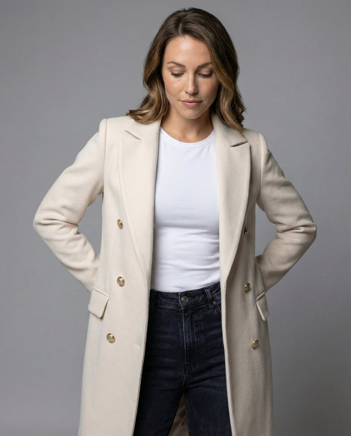 Lorraine | Manteau long croisé