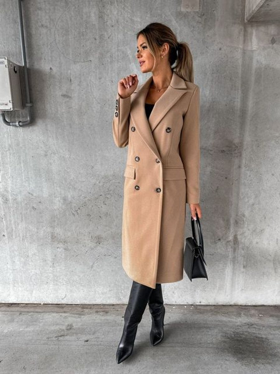 Lorraine | Manteau long croisé