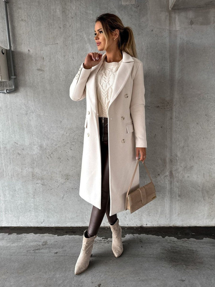 Lorraine | Manteau long croisé