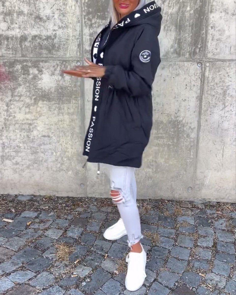 Sibylle | Parka midi à capuche