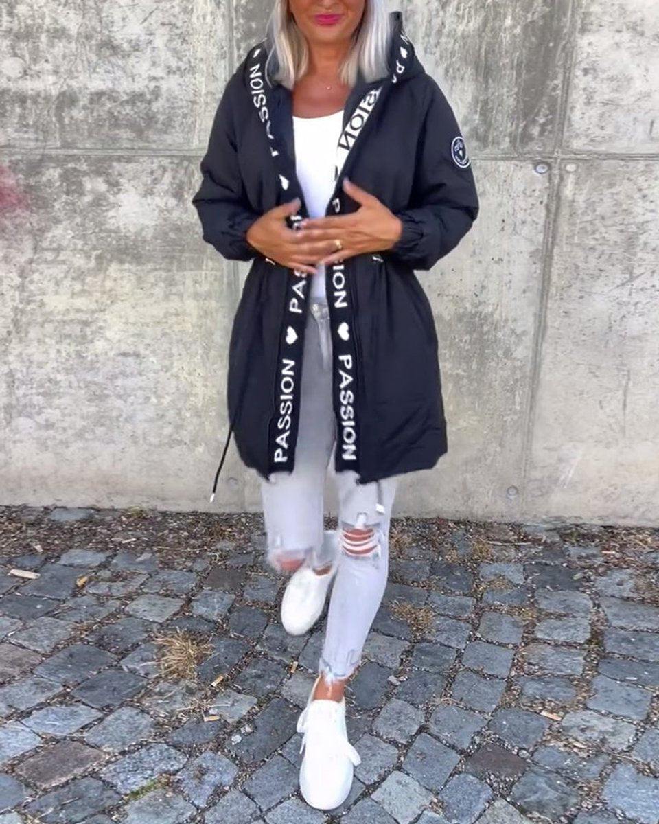 Sibylle | Parka midi à capuche