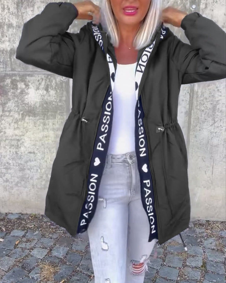 Sibylle | Parka midi à capuche