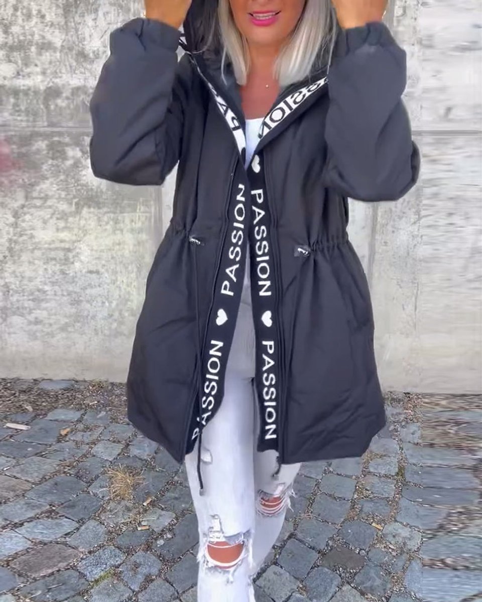 Sibylle | Parka midi à capuche