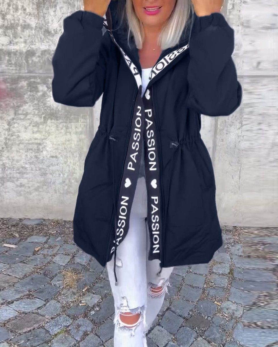 Sibylle | Parka midi à capuche