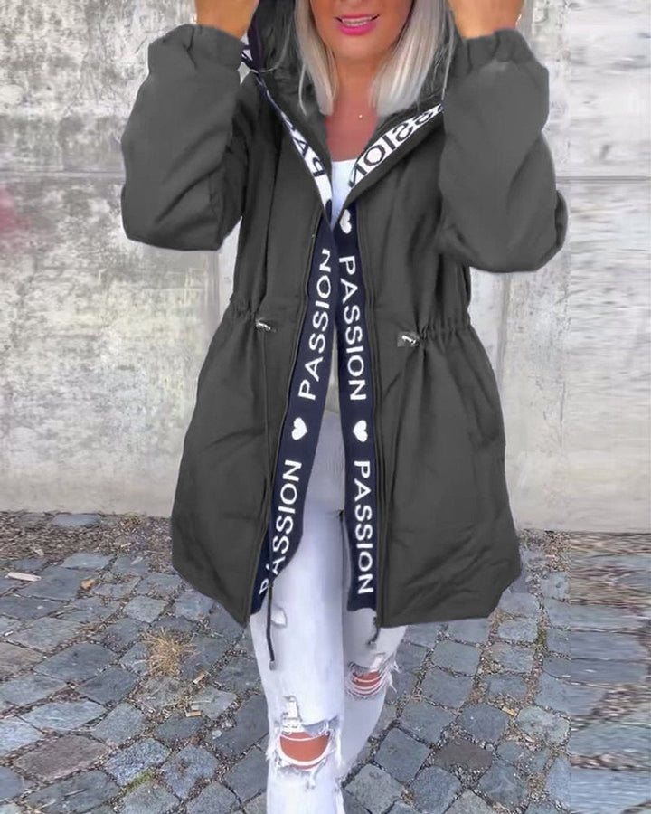 Sibylle | Parka midi à capuche