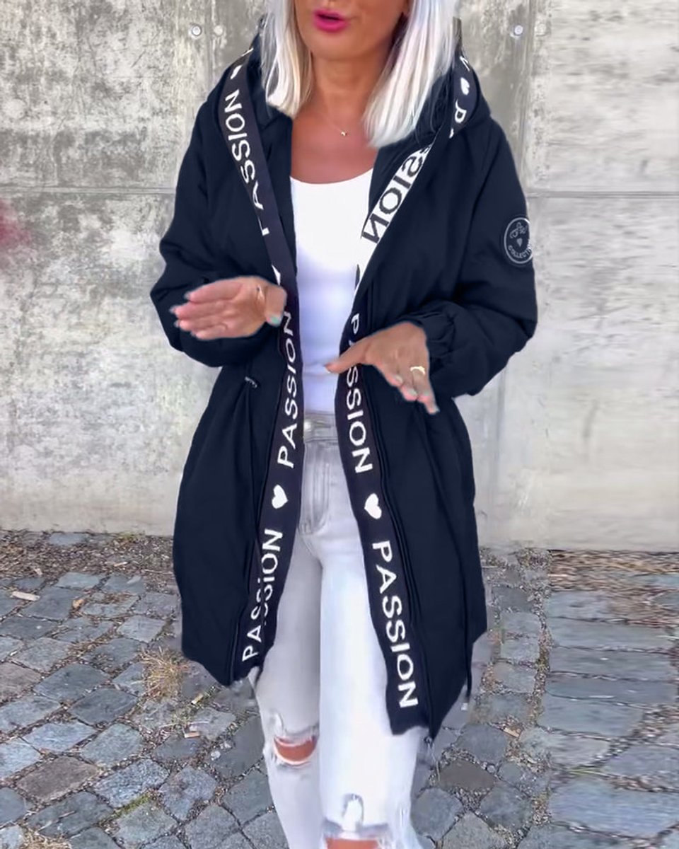 Sibylle | Parka midi à capuche