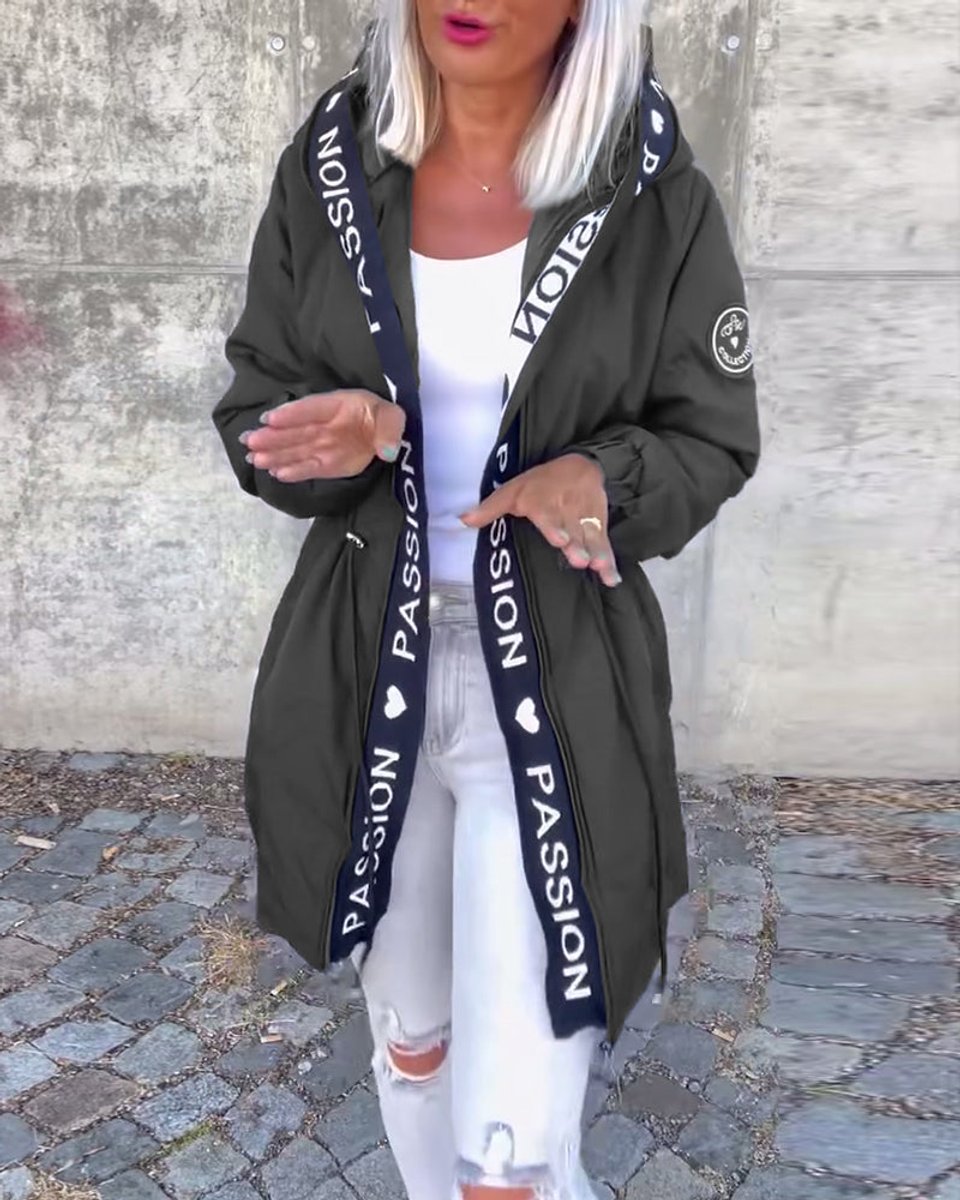 Sibylle | Parka midi à capuche