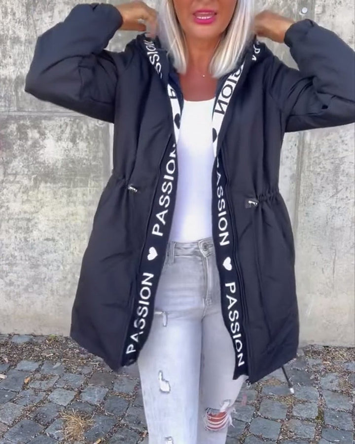 Sibylle | Parka midi à capuche