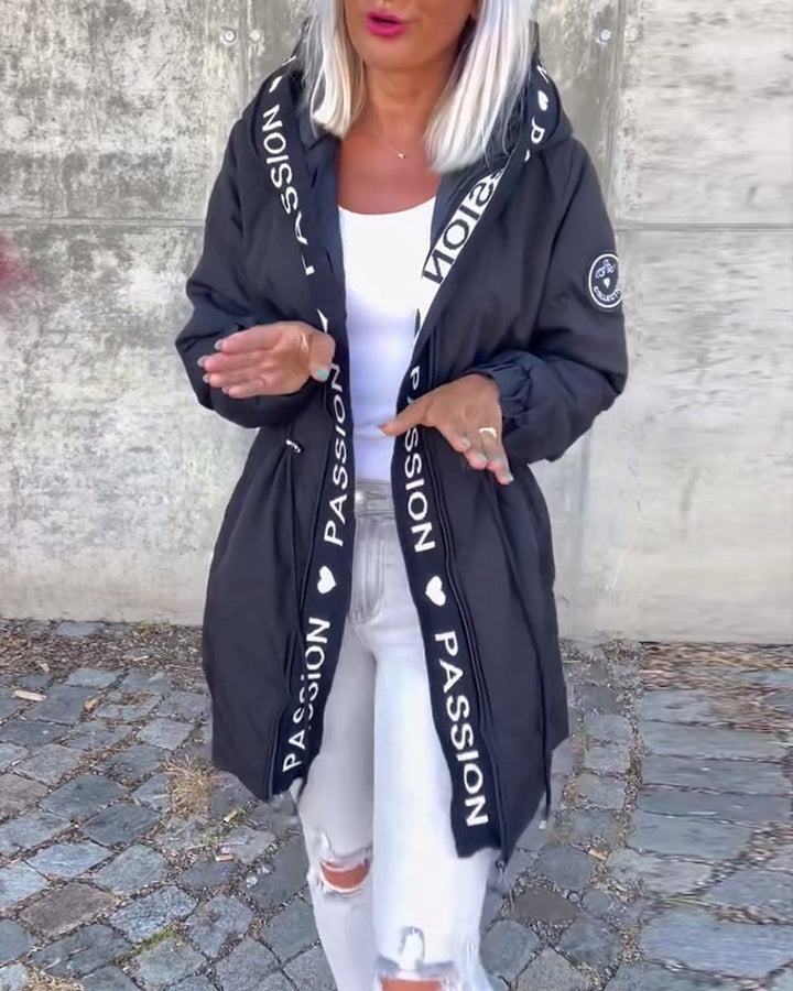 Sibylle | Parka midi à capuche
