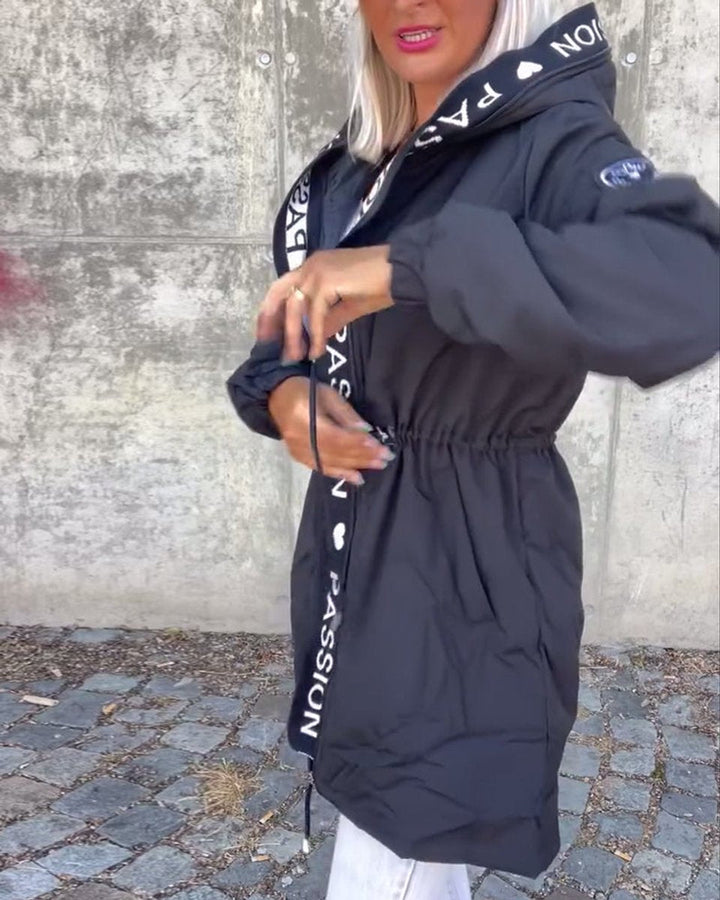 Sibylle | Parka midi à capuche