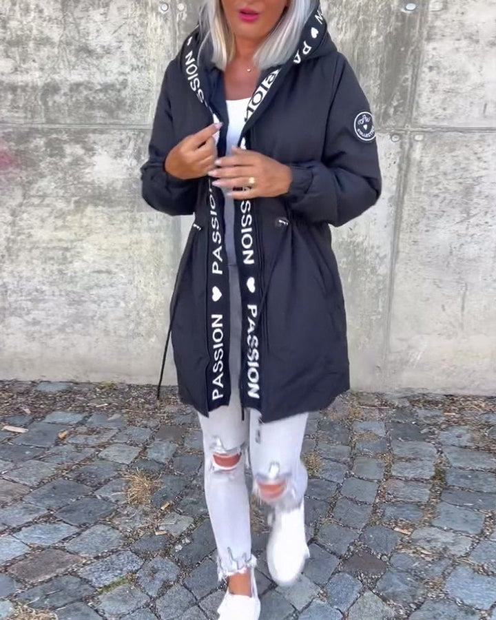 Sibylle | Parka midi à capuche