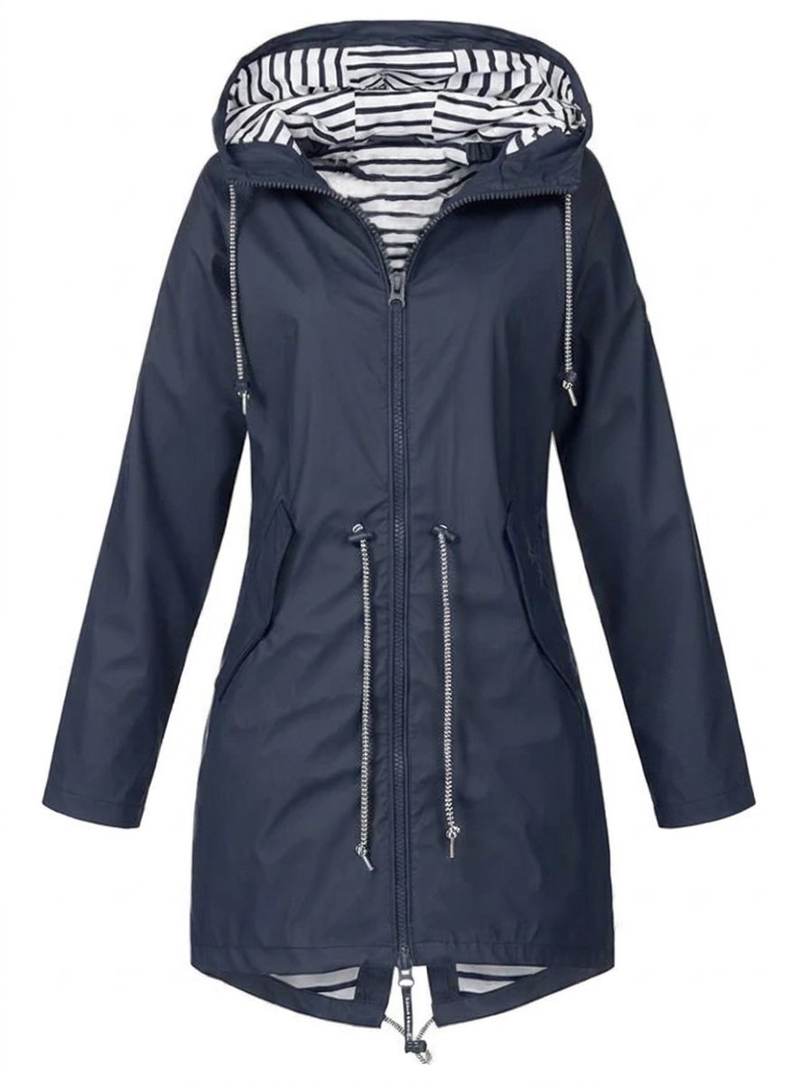 Hélia | Manteau de pluie à capuche