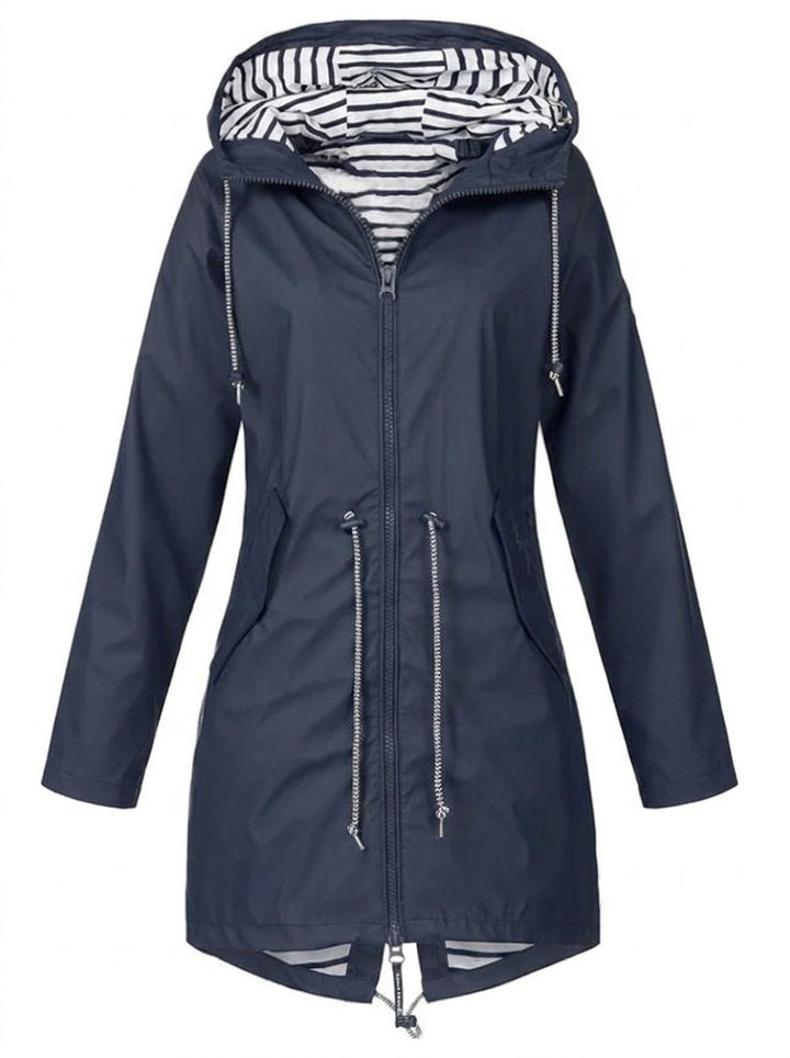Hélia | Manteau de pluie à capuche
