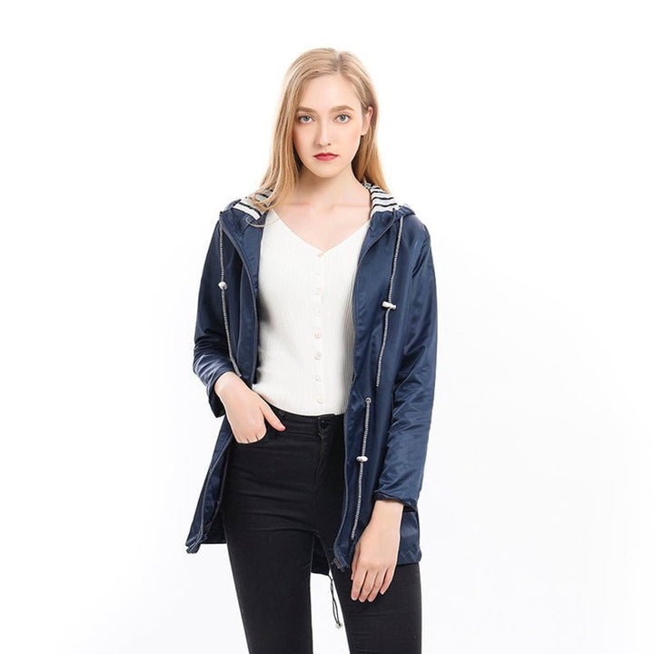 Hélia | Manteau de pluie à capuche