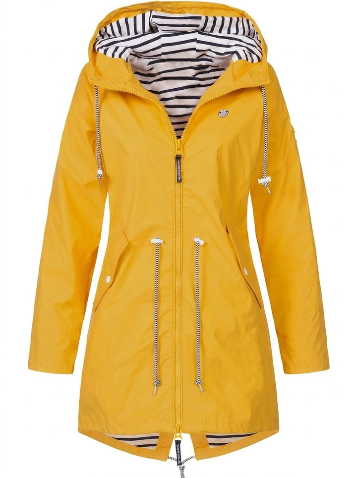 Hélia | Manteau de pluie à capuche