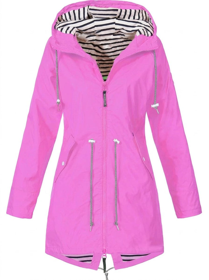 Hélia | Manteau de pluie à capuche
