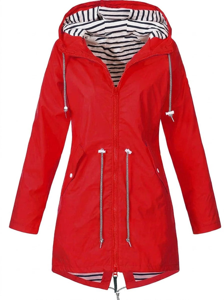 Hélia | Manteau de pluie à capuche
