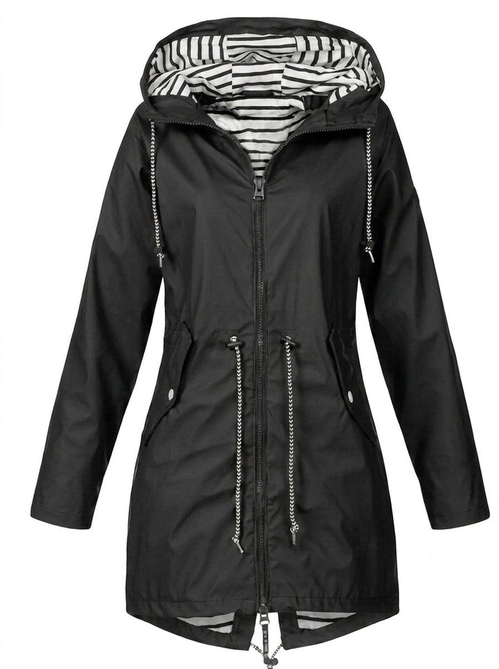 Hélia | Manteau de pluie à capuche