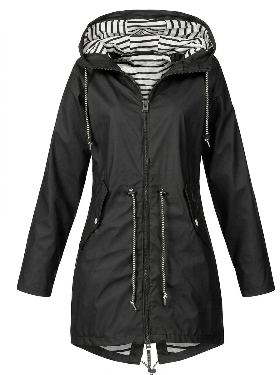 Hélia | Manteau de pluie à capuche