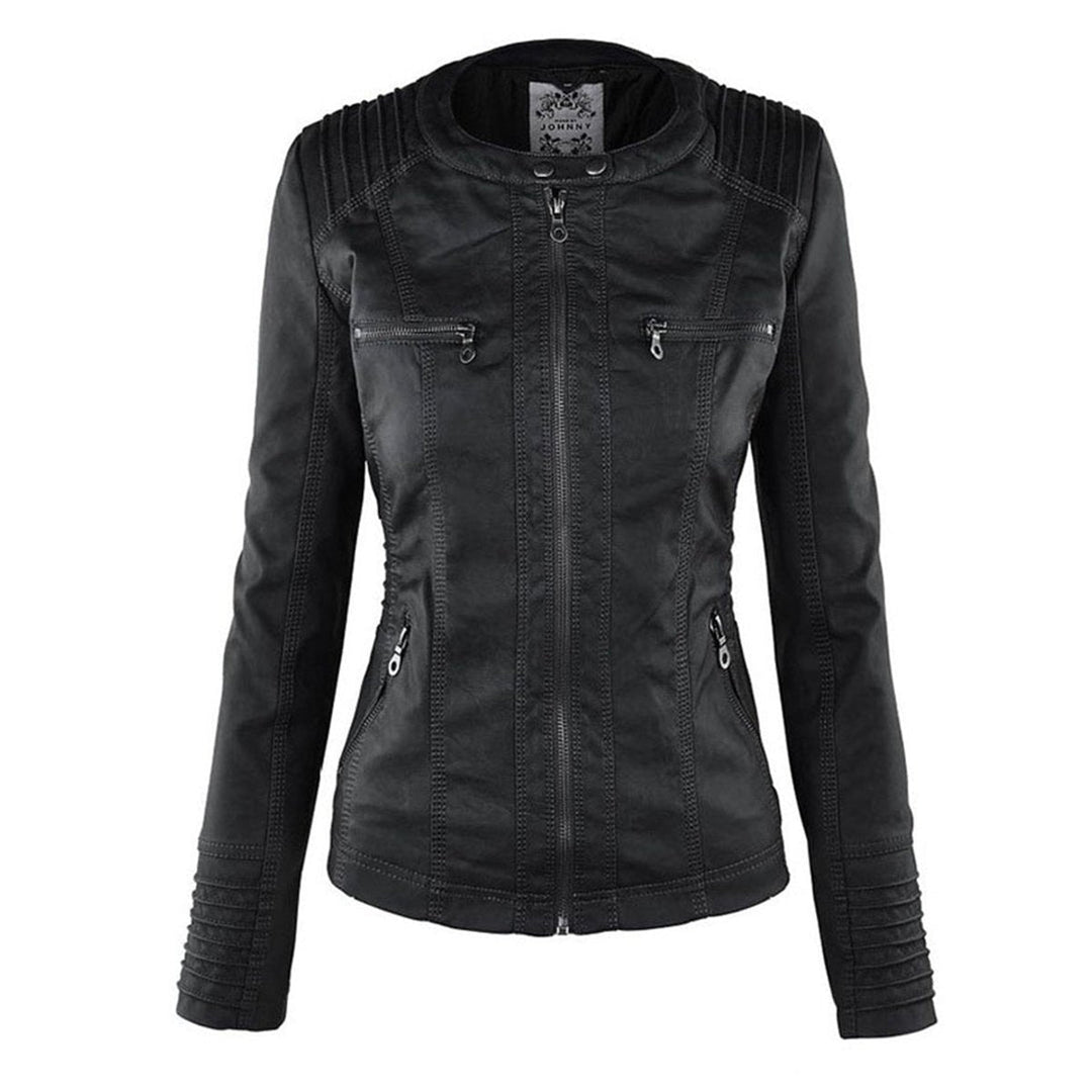 Muriel | Veste moto à capuche amovible