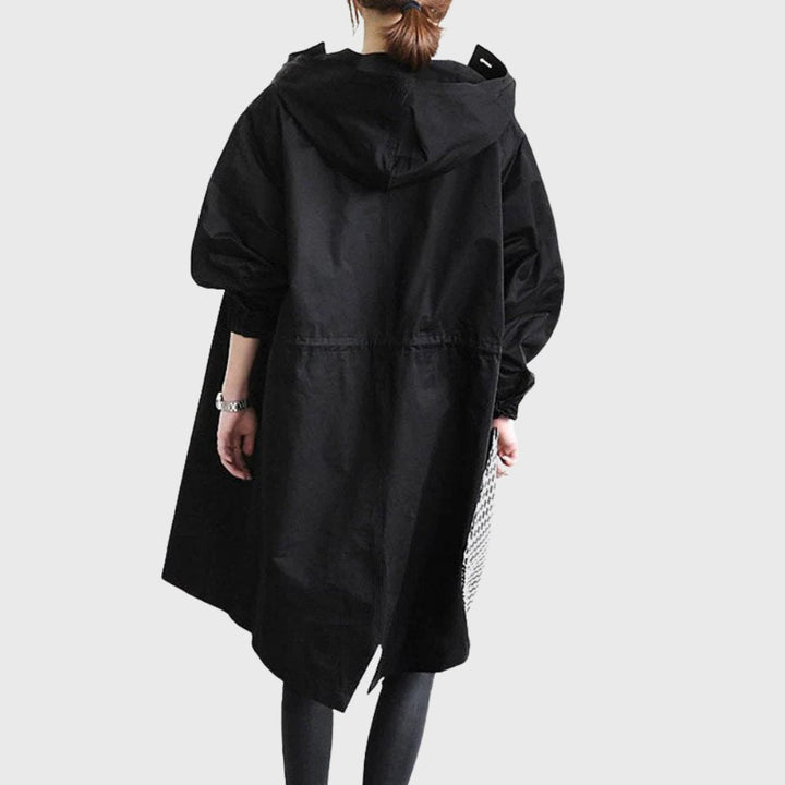 Marie-Laure | Trench long à capuche