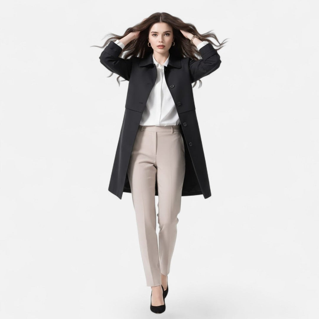 Olympia | Manteau mi-long ajusté