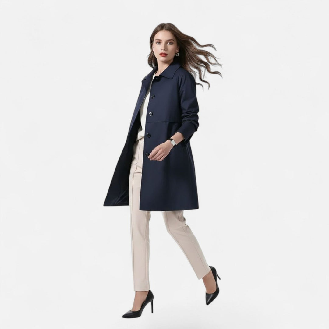Olympia | Manteau mi-long ajusté