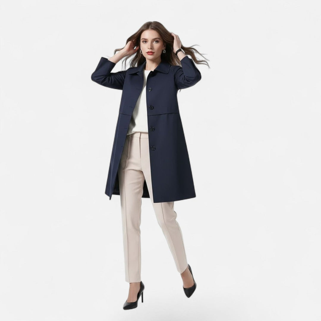 Olympia | Manteau mi-long ajusté