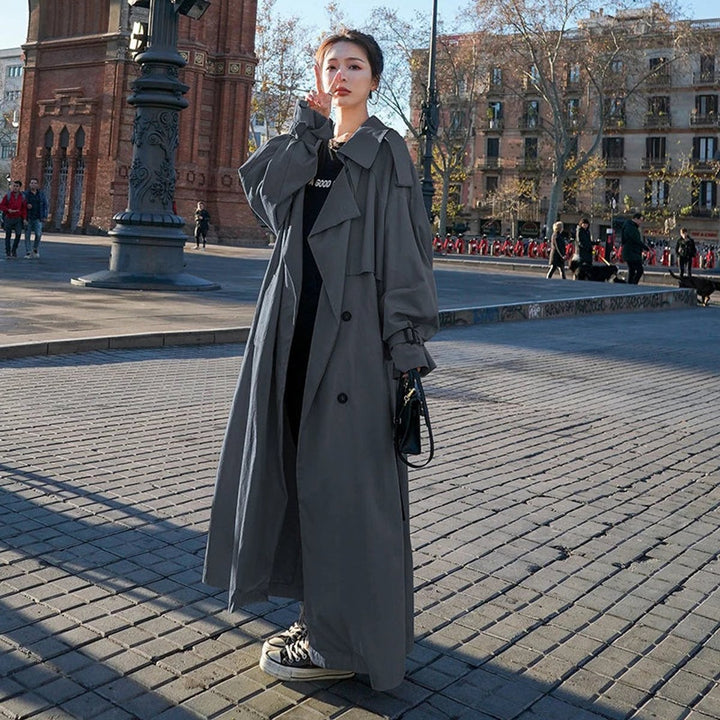 Ninette | Trench long croisé oversize