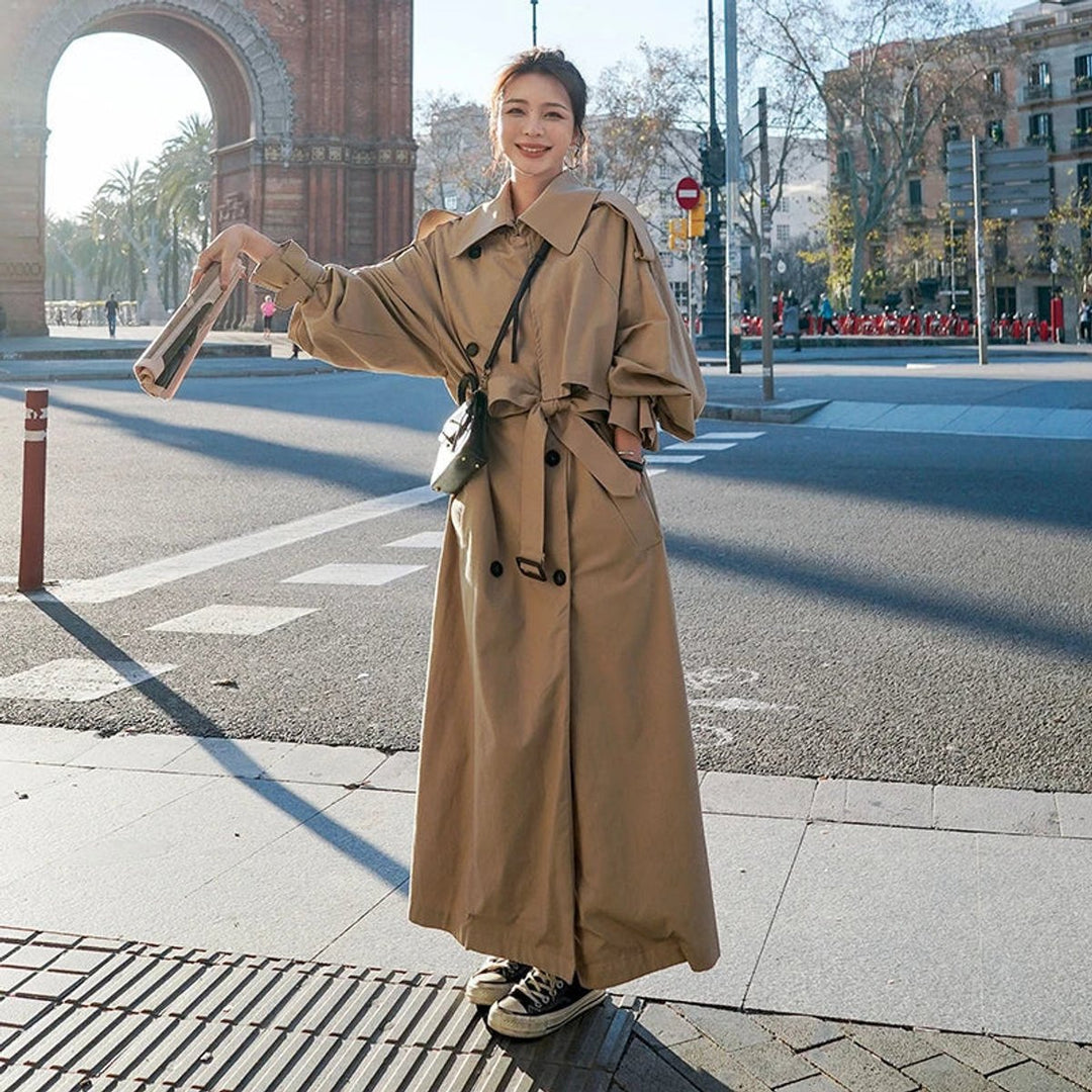 Ninette | Trench long croisé oversize