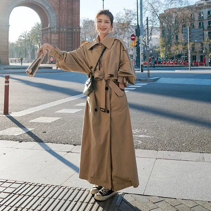 Ninette | Trench long croisé oversize