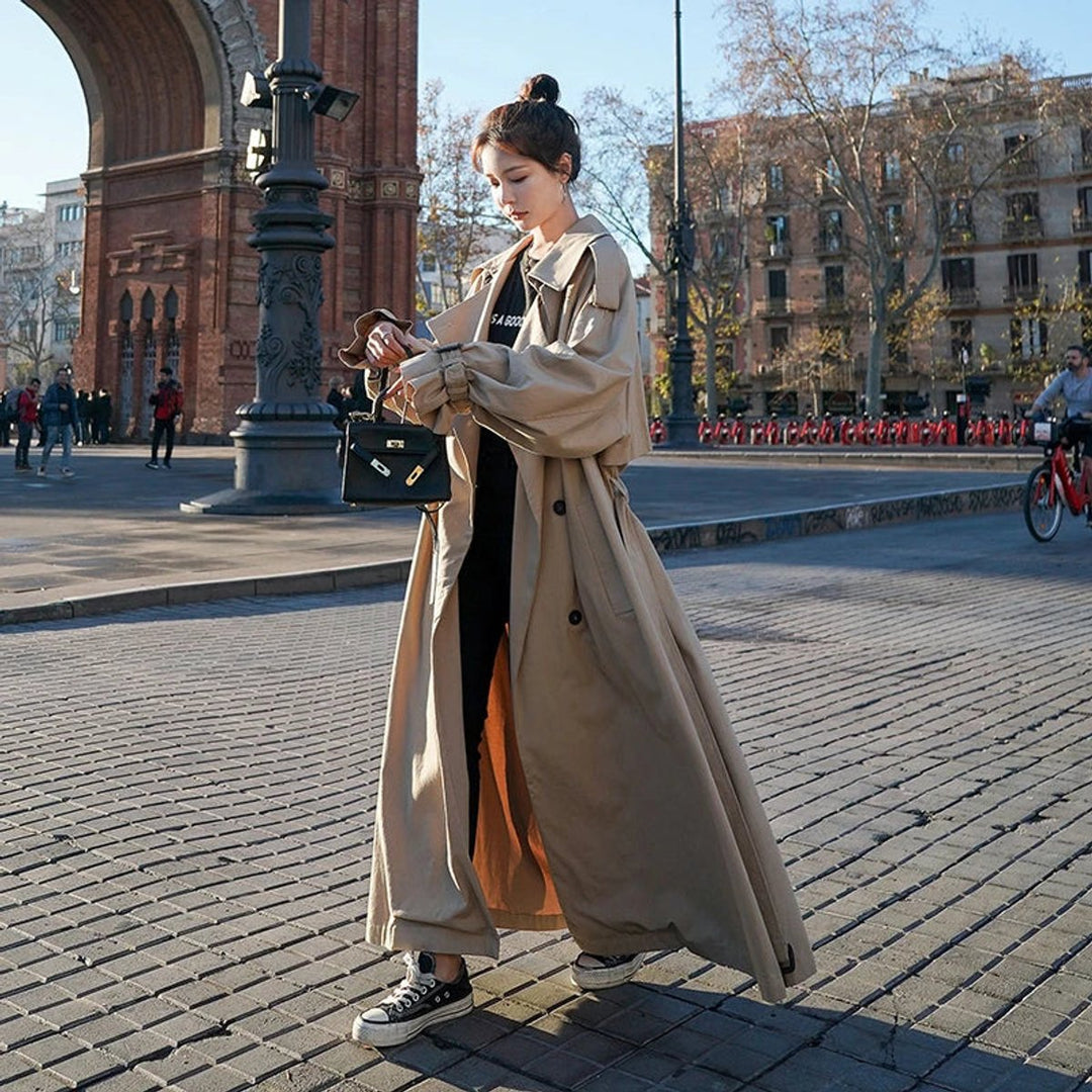 Ninette | Trench long croisé oversize