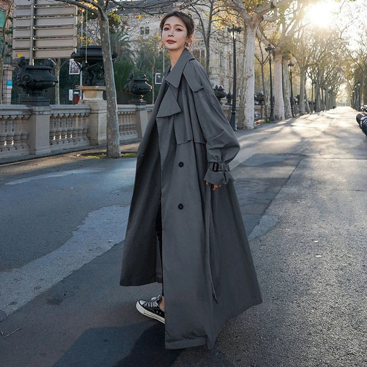 Ninette | Trench long croisé oversize