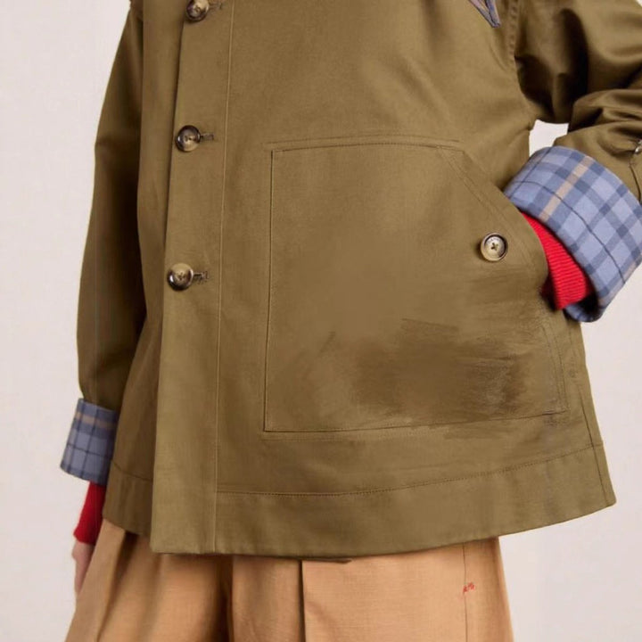Odélia | Manteau utilitaire croisé