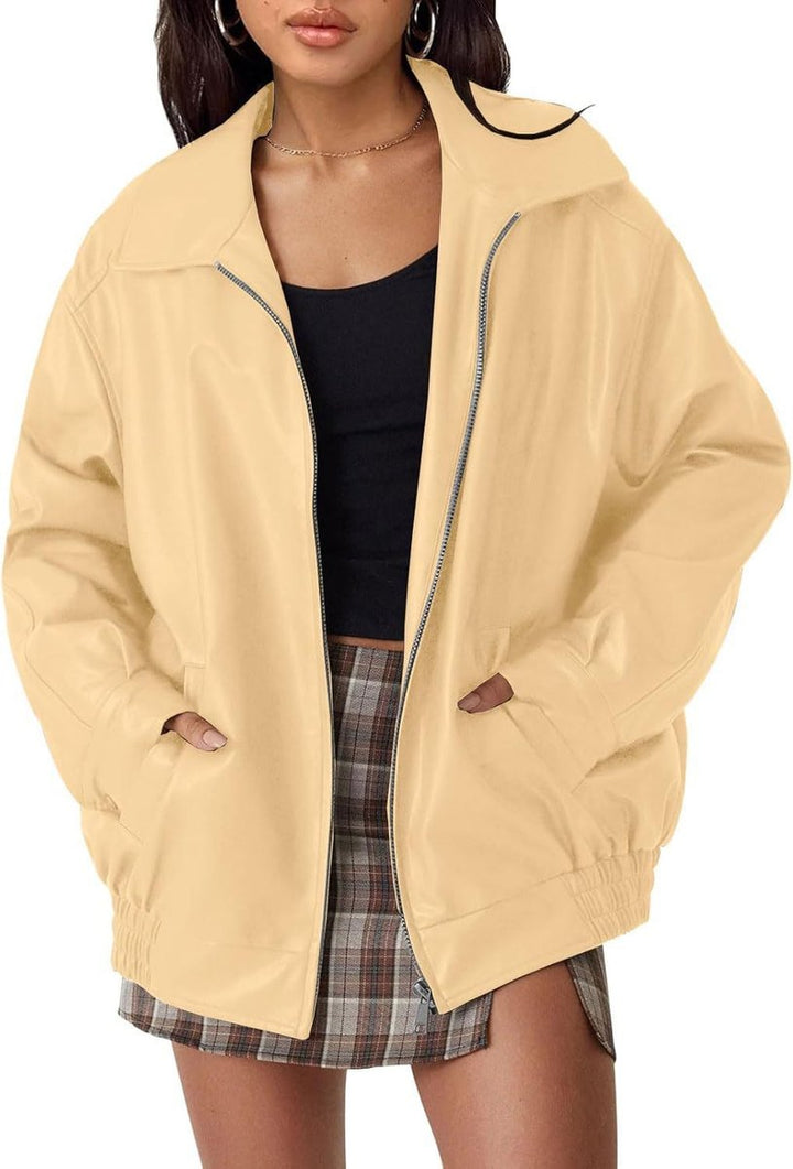 Rosanne | Veste bomber zippée