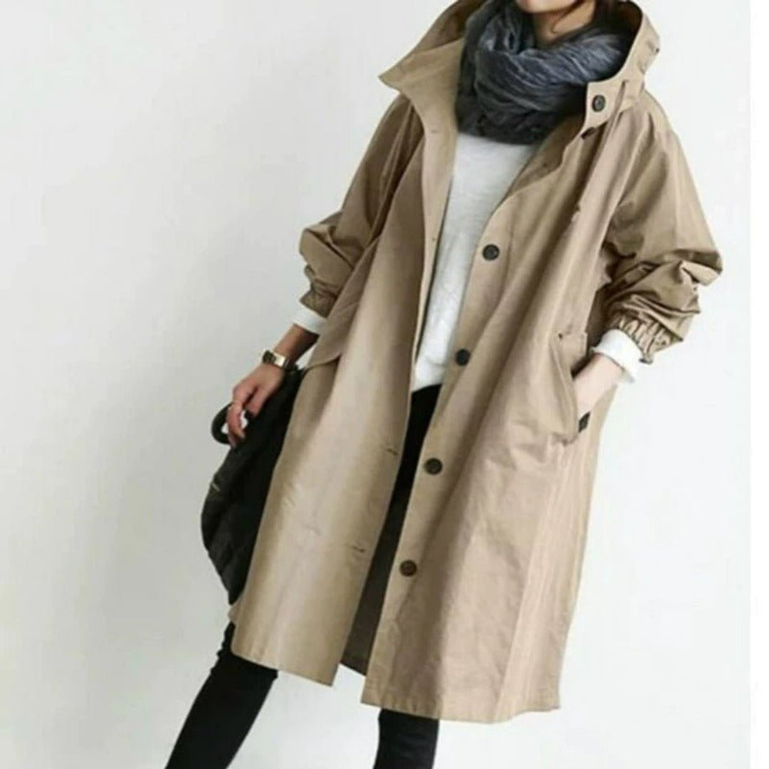 Solveig | Manteau oversize à capuche