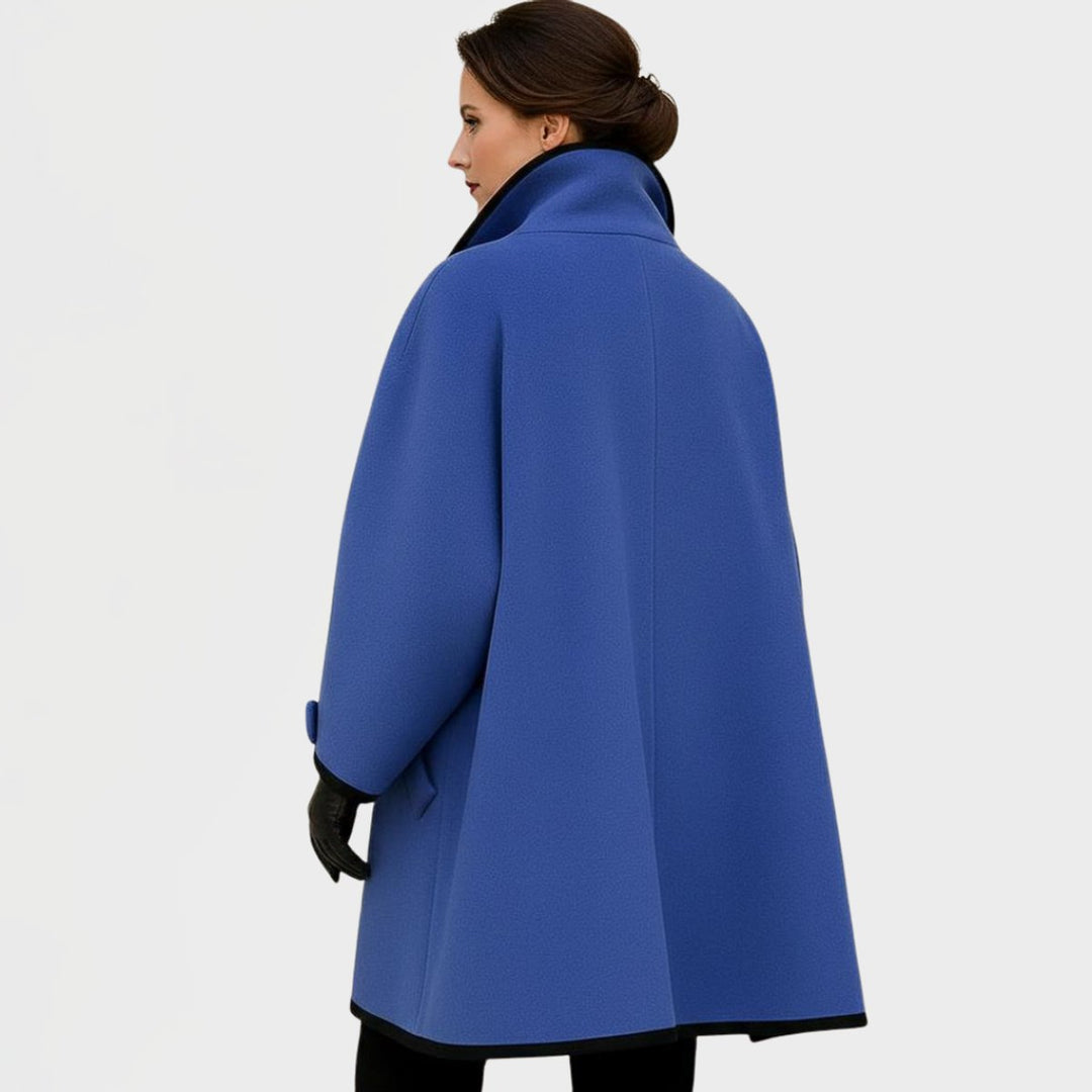 Philippa | Manteau oversize à bord contrasté