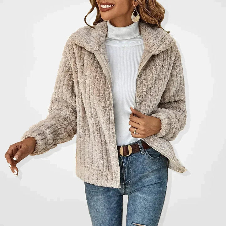 Iris | Veste zippée douce