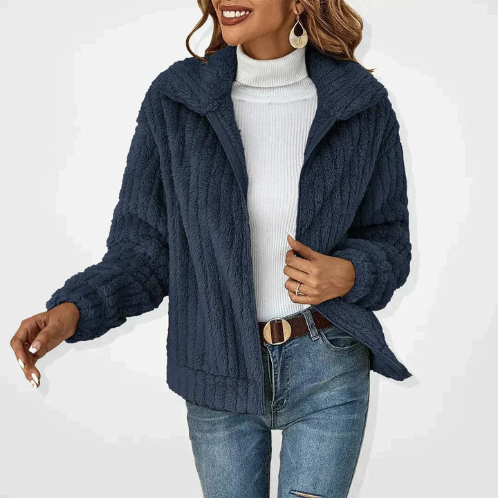 Iris | Veste zippée douce